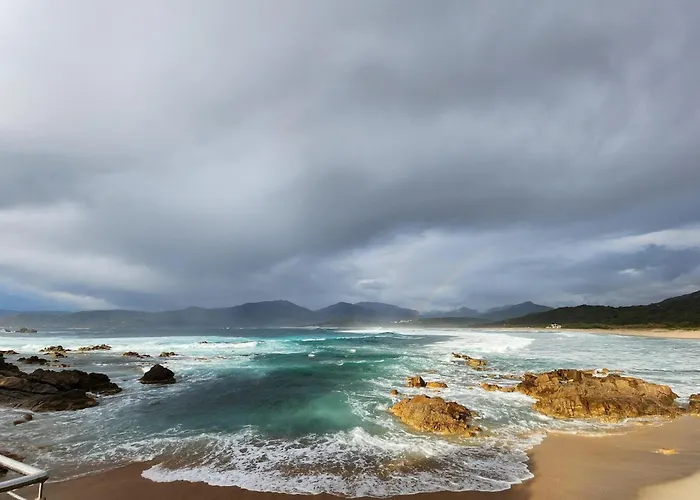 Chalet Group Near Sea In